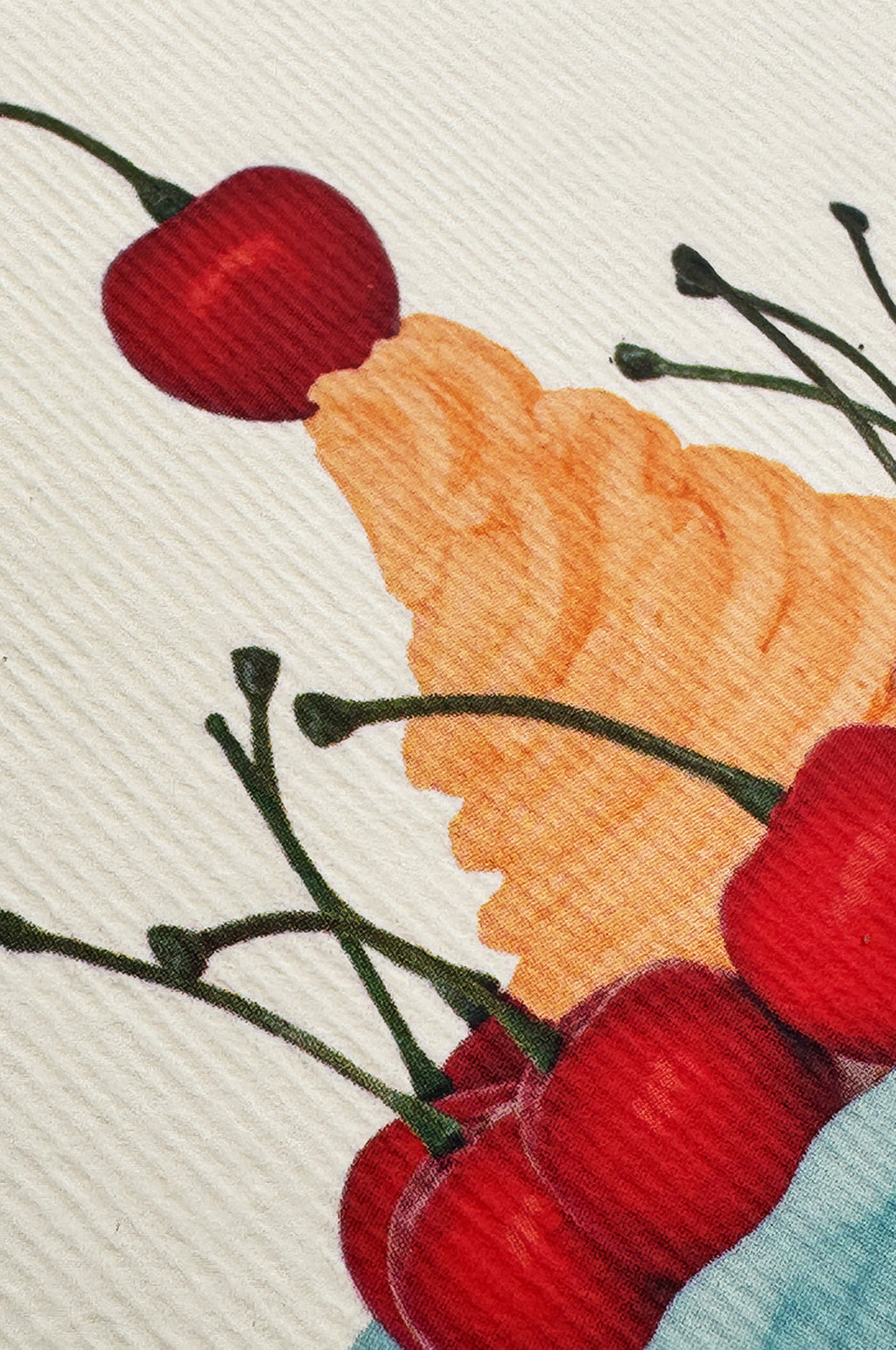 Mandarin Chantilly Cream Notecard