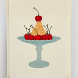 Mandarin Chantilly Cream Notecard
