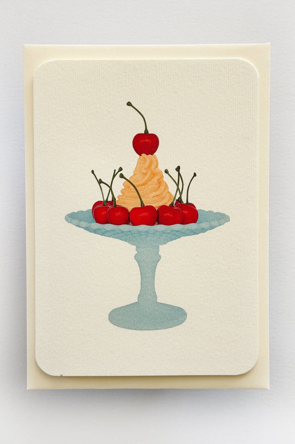 Mandarin Chantilly Cream Notecard