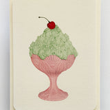 Pistachio Chantilly Cream Notecard