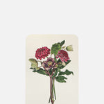 Canonbury Press Posy of Hellebore and Scabiosa Notecard.