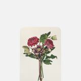 Canonbury Press Posy of Hellebore and Scabiosa Notecard.