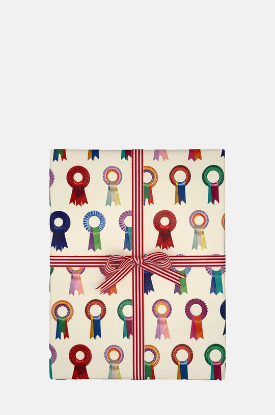 Rosettes Wrapping Paper Set of 3 Sheets