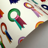 Rosettes Wrapping Paper Set of 3 Sheets