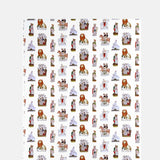 Staffordshire Wrapping Paper Set of 3 Sheets