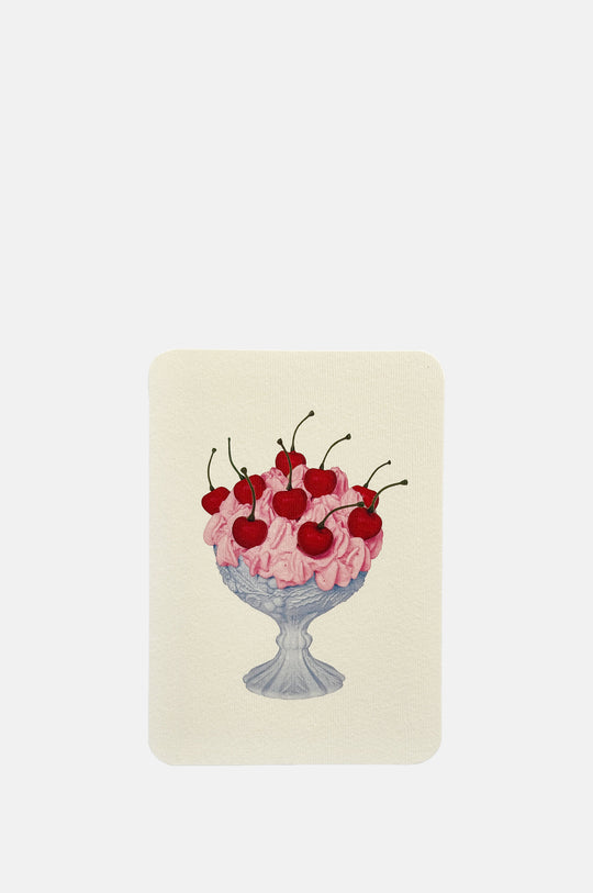 Strawberry Chantilly Cream Notecard