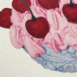 Strawberry Chantilly Cream Notecard