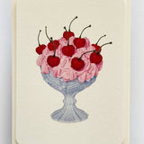 Strawberry Chantilly Cream Notecard