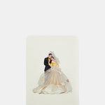 Canonbury Press Wedding Cake Topper No.1 Greeting Card.