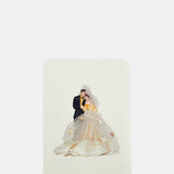 Canonbury Press Wedding Cake Topper No.1 Greeting Card.