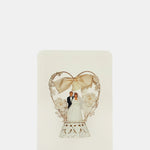 Canonbury Press Wedding Cake Topper No.4 Greeting Card.
