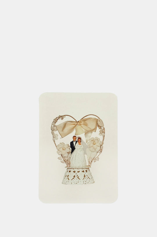 Wedding Cake Topper No.4 Greeting Card