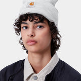 Acrylic Watch Hat Ash Heather