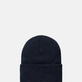 Acrylic Watch Hat Dark Navy Heather