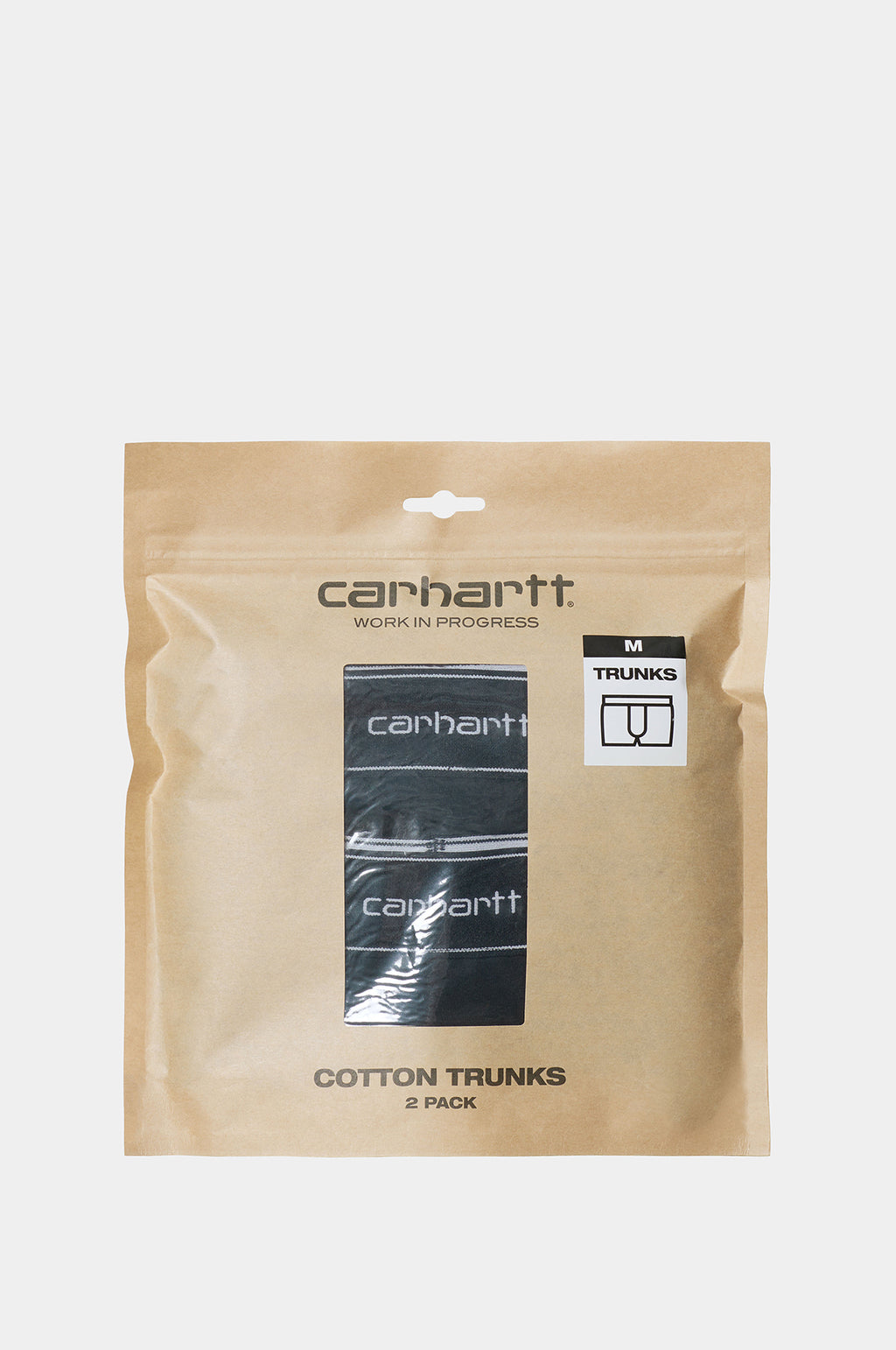 Cotton Trunks Black & Black