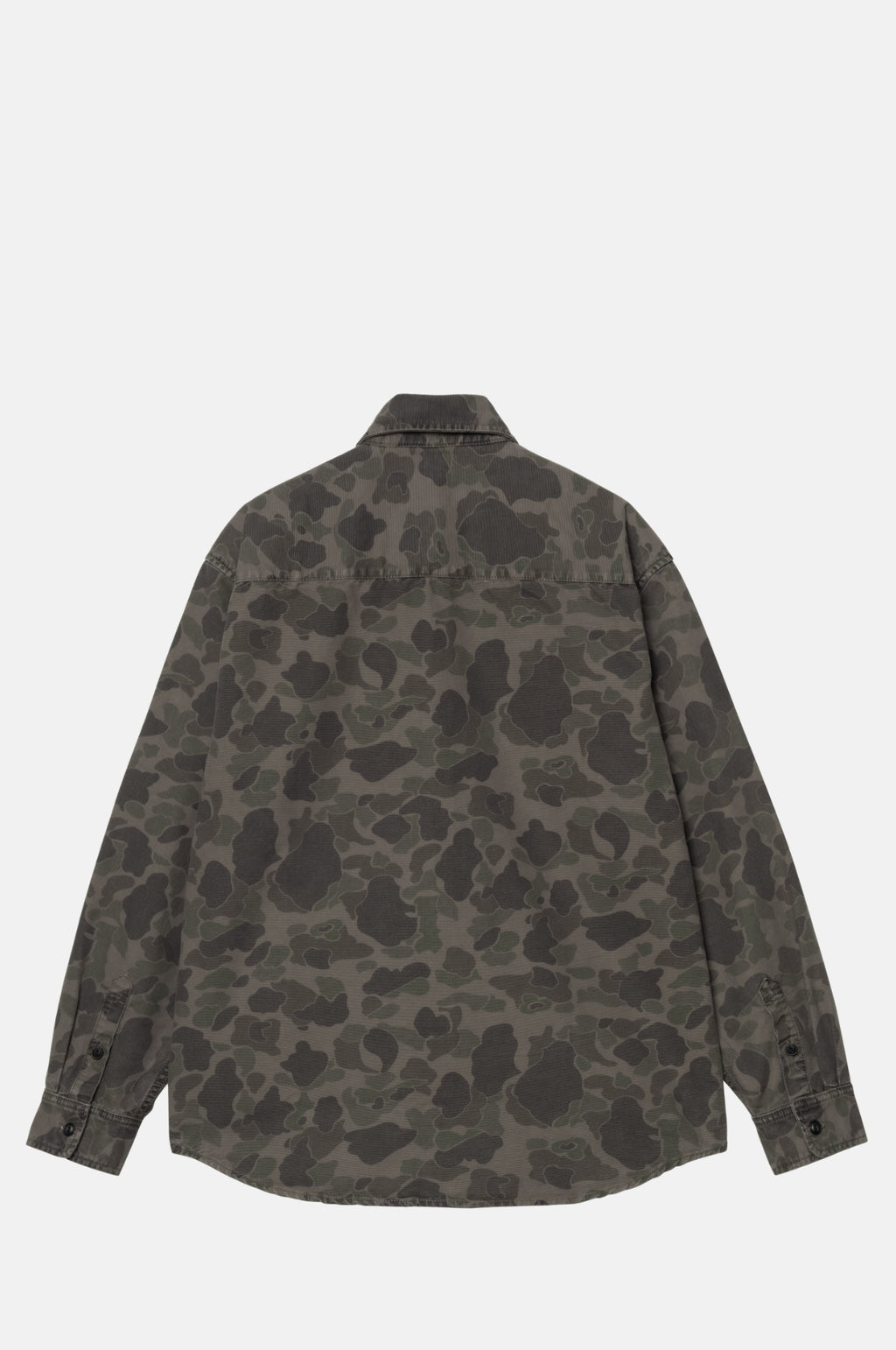 L/S Duck Shirt Camo Duck Green