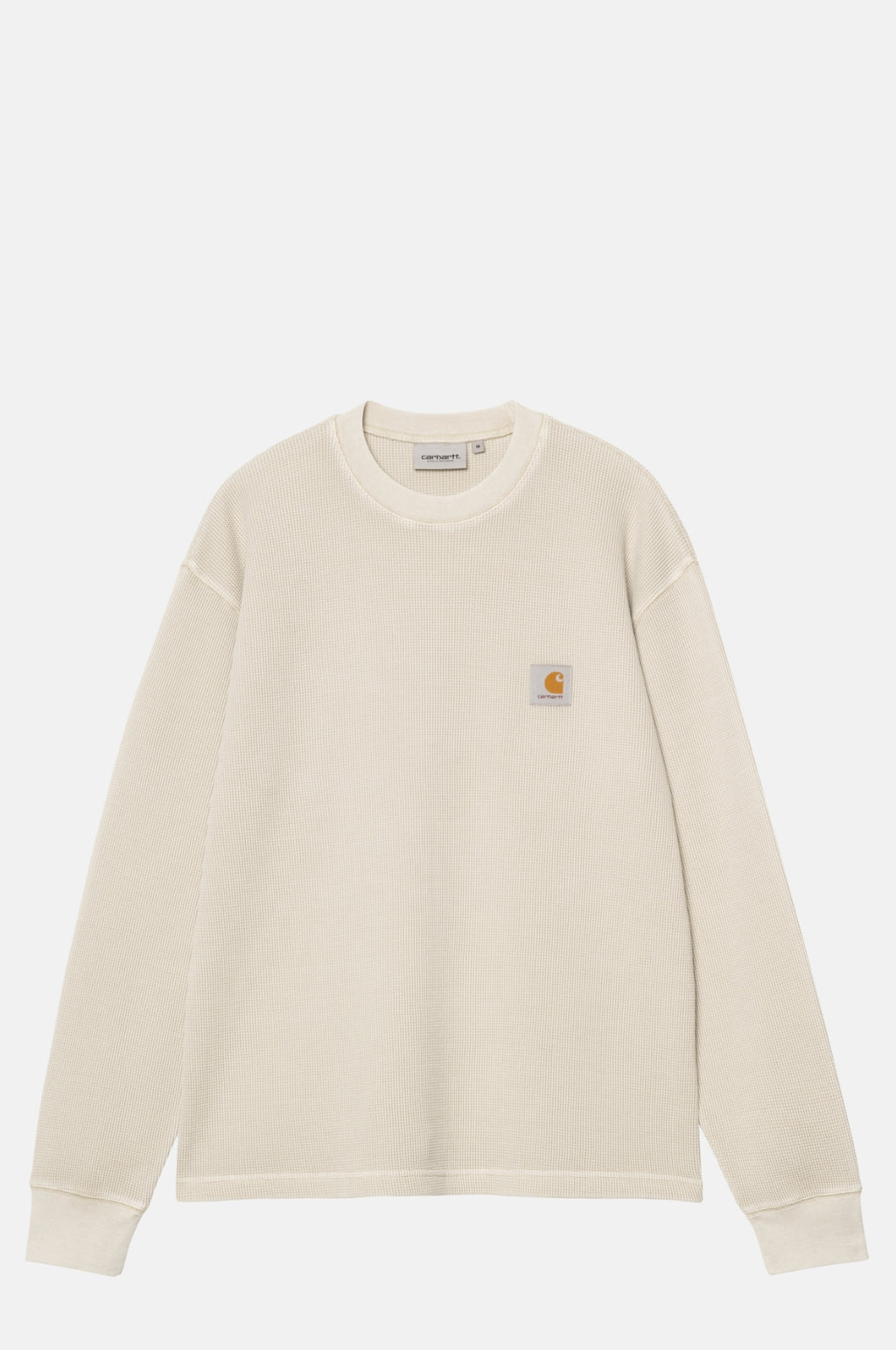 Carhartt WIP L/S Vista Waffle T-Shirt in Fleur De Sel.