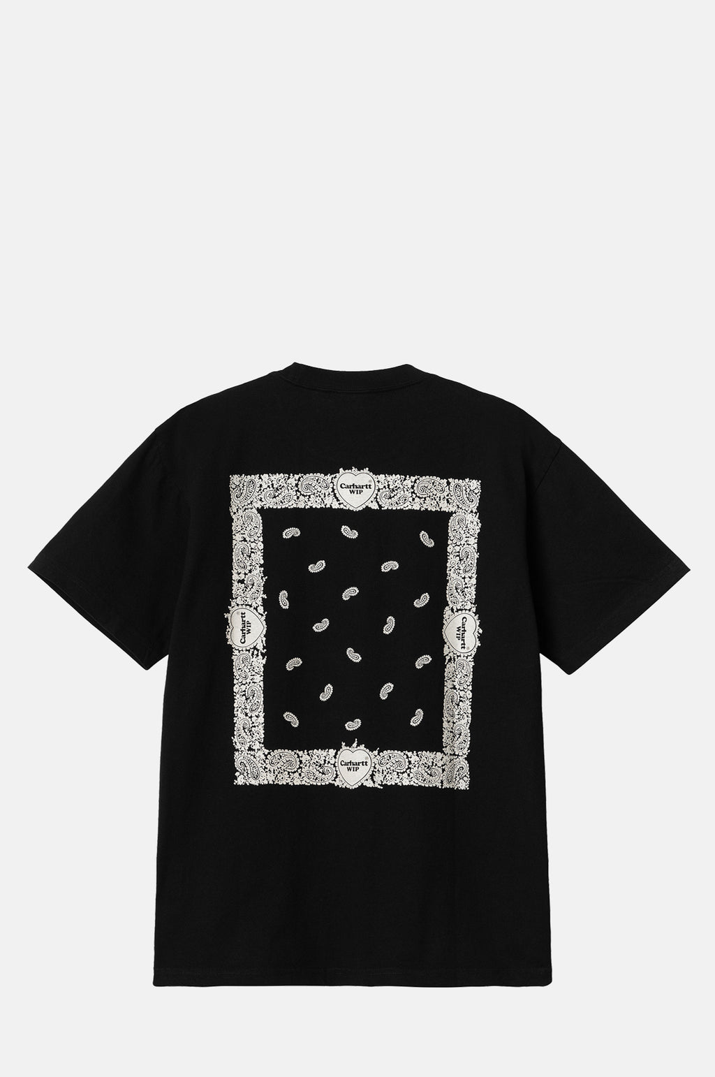 Carhartt S/S Paisley T-Shirt in Black / Wax – The Hambledon