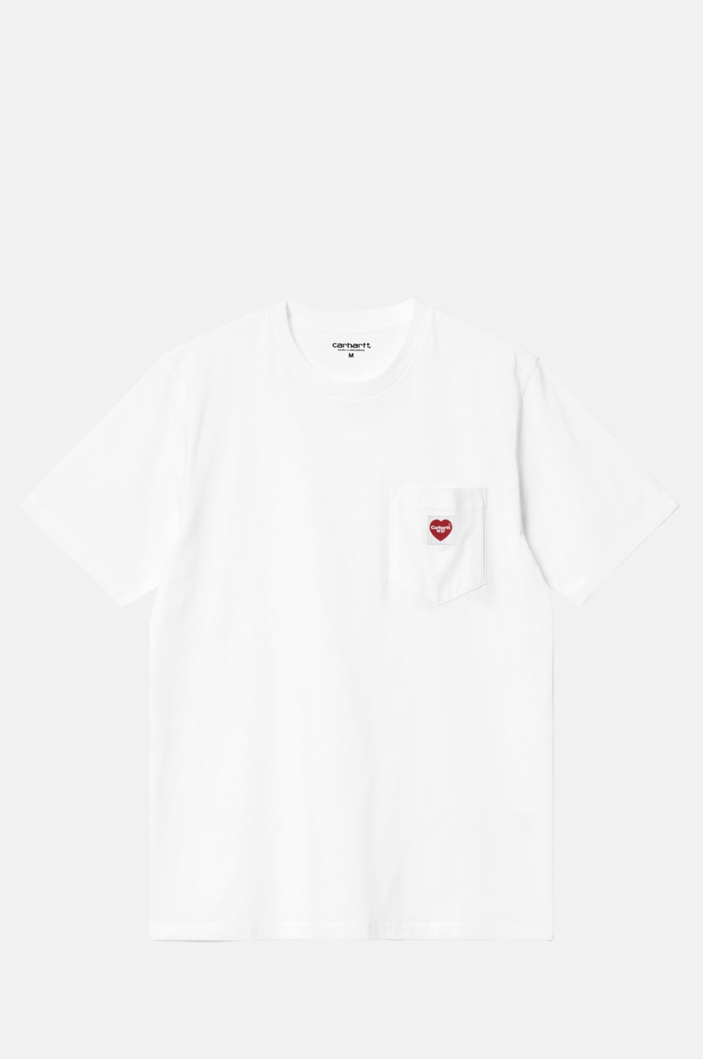 Carhartt S/S Pocket Heart T-Shirt White/Red
.