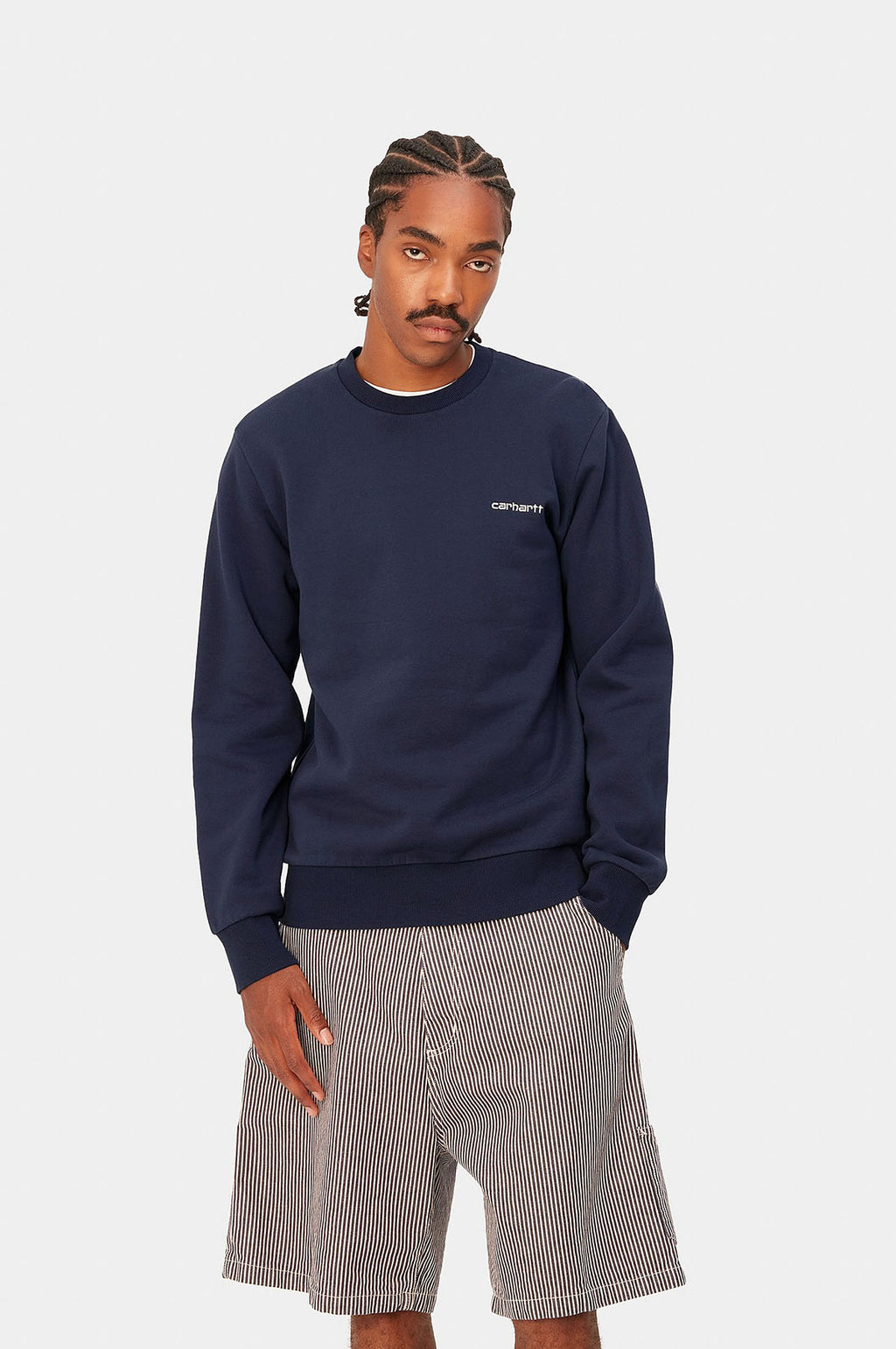 Carhartt script outlet embroidery sweat