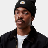 Acrylic Watch Hat Black