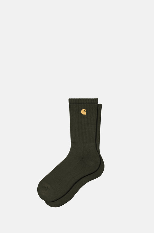 Chase Socks Olive/Gold