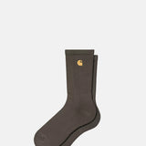 Carhartt WIP Chase Socks Shungite/Gold.