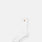 Carhartt WIP Chase Socks White Gold.