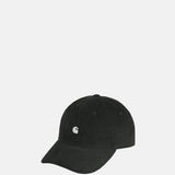 Carhartt WIP Harlem Cap Raven/White.