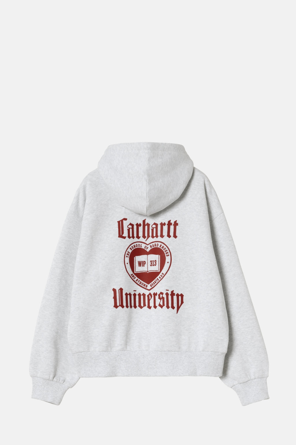 Hooded Schooling Jacket Ash Heather