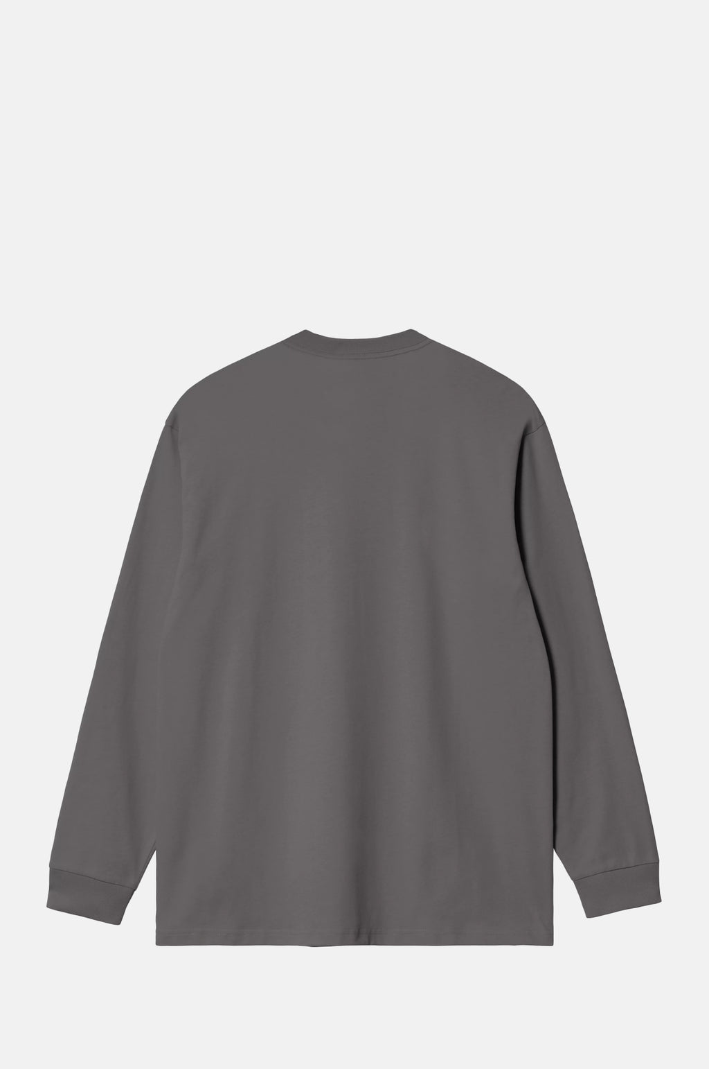 L/S American Script T-Shirt Graphite