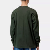 L/S American Script T-Shirt Raven