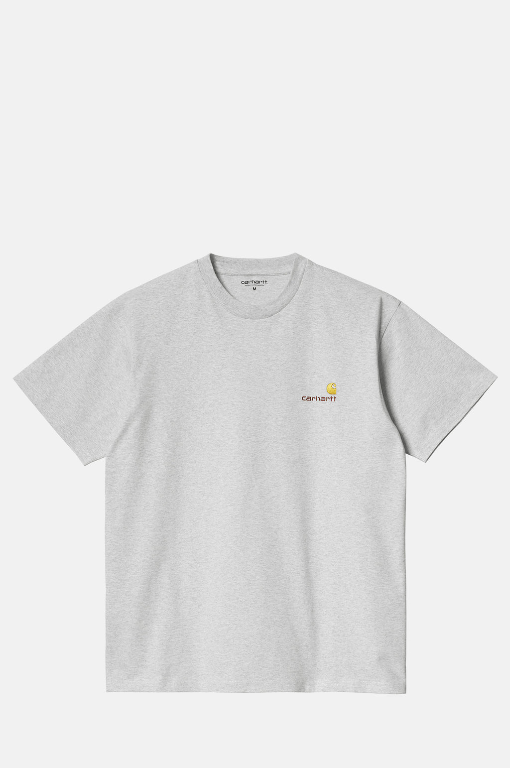 S/S American Script T-Shirt Ash Heather