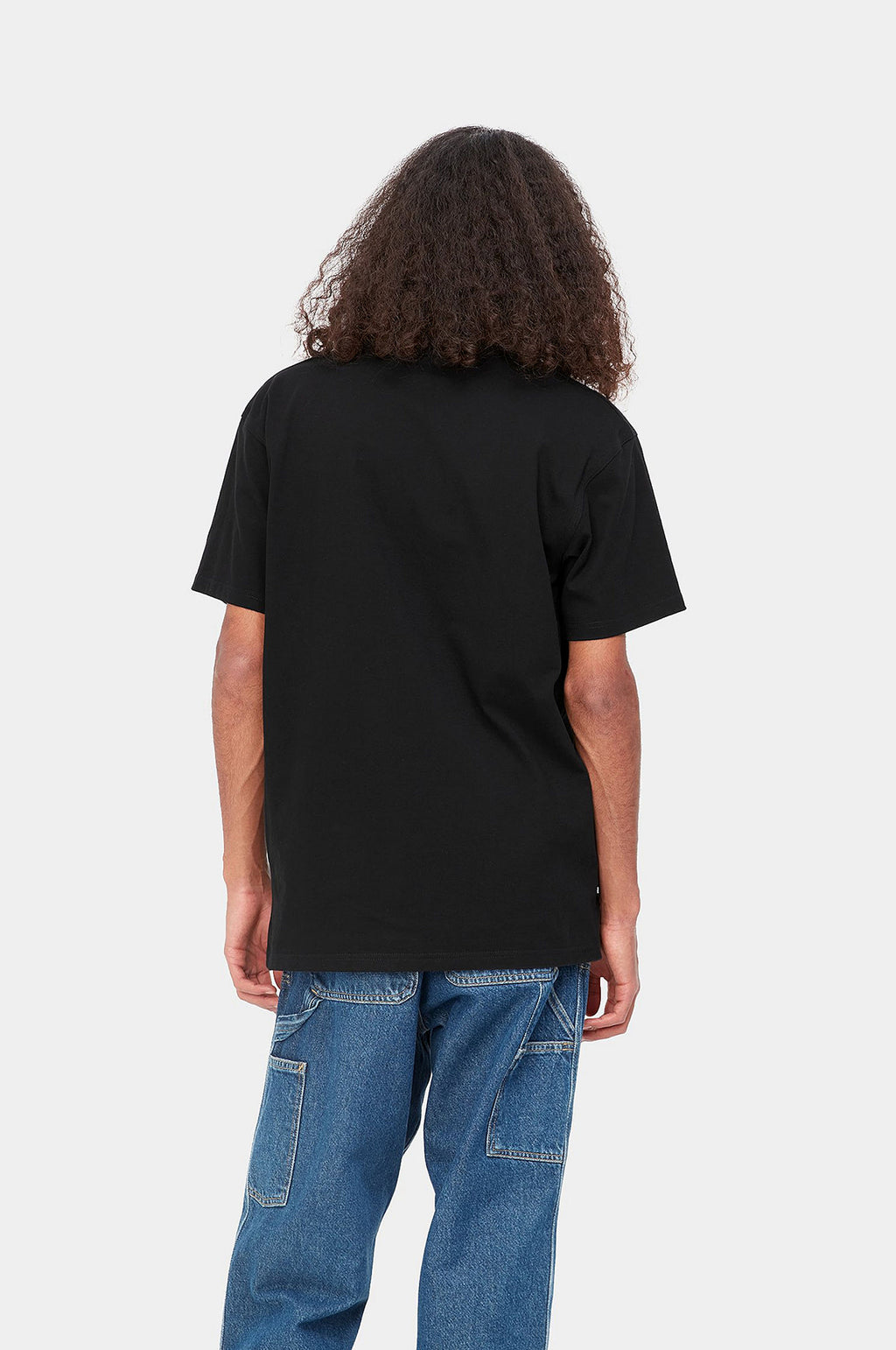 S/S American Script T-Shirt Black
