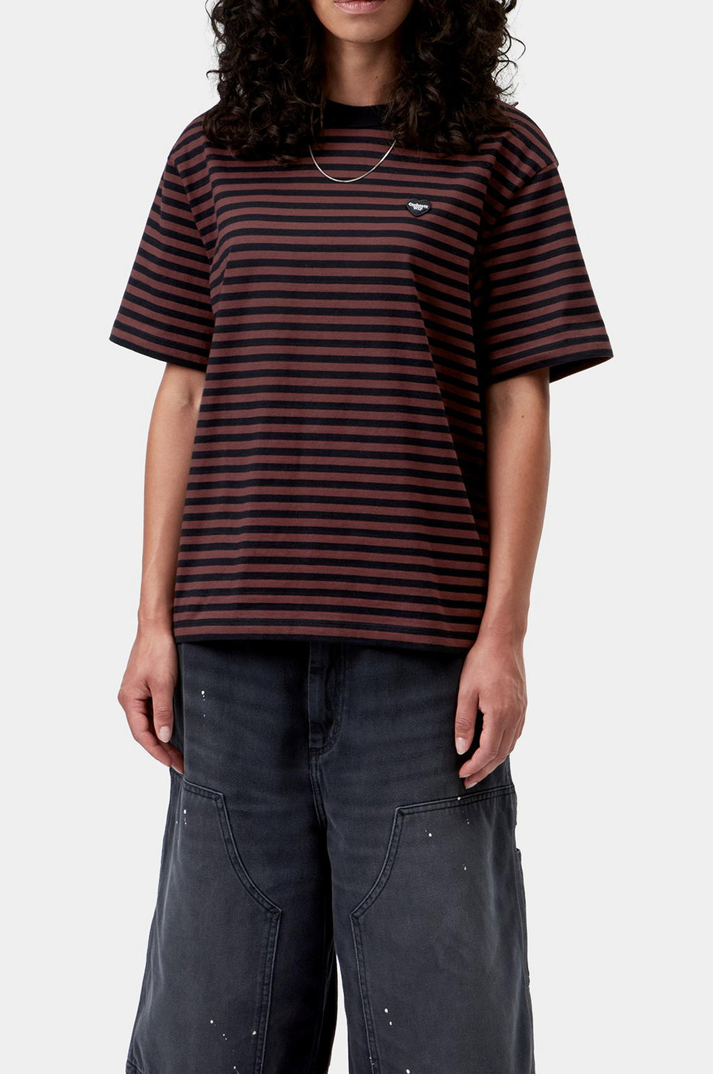 S/S Essy T-Shirt Black Amarone