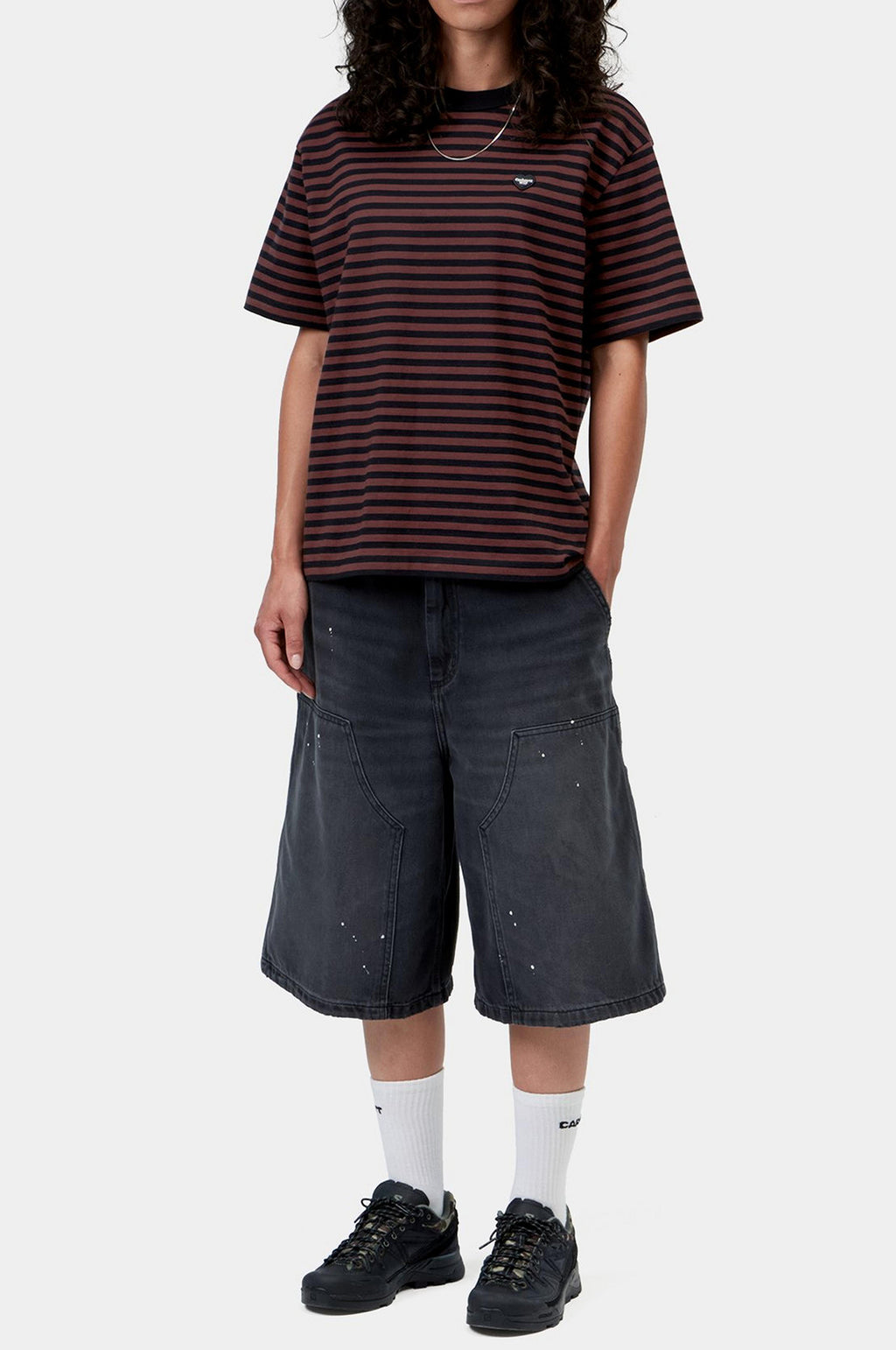 S/S Essy T-Shirt Black Amarone
