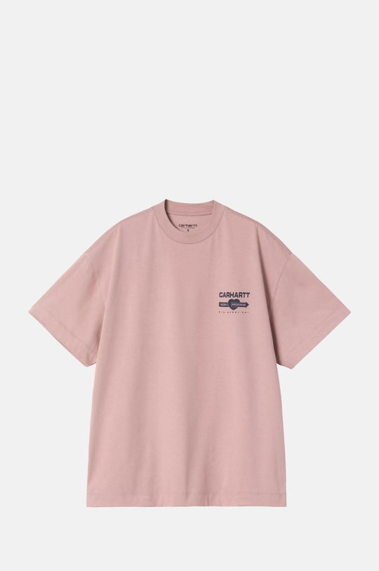 S/S Modal T-Shirt Glassy Pink