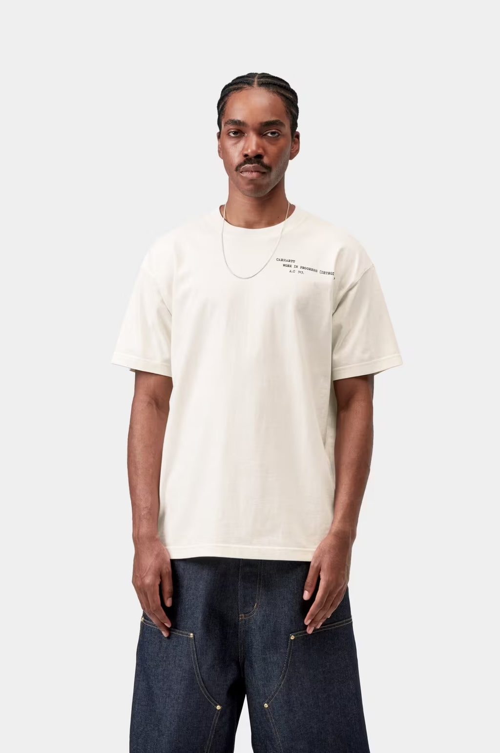 S/S Punched T-Shirt Wax