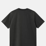 S/S American Script T-Shirt Raven