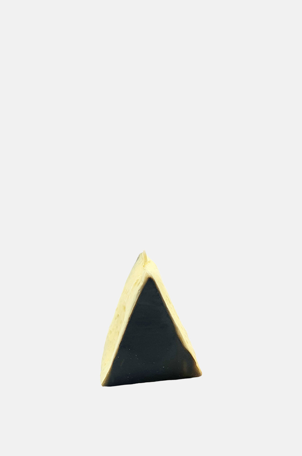 Cereria Intronq Cheese Slice Candle Black Rind.