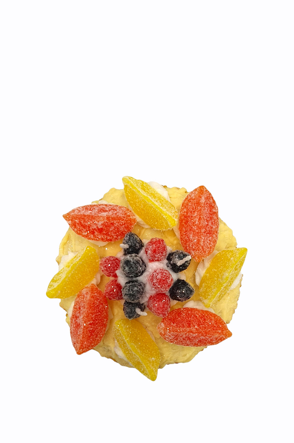 Cream and Candied Fruit Cake