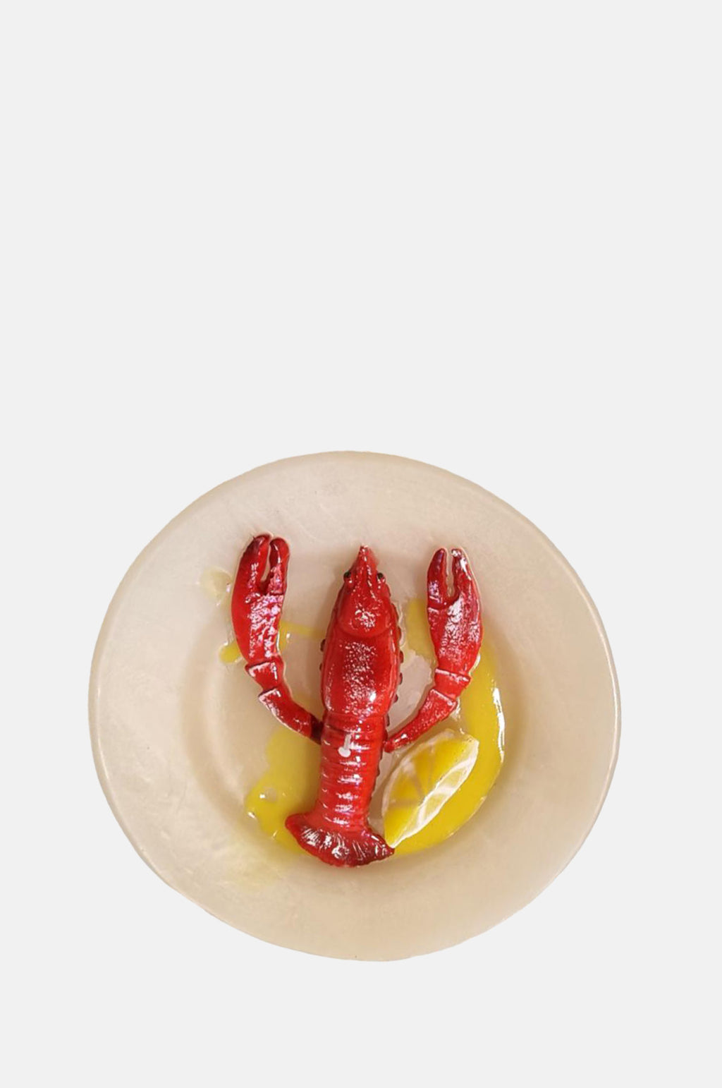 Cereria Introna Lobster Plate Candle.