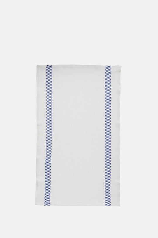 Lustucru Tea Towel Blanc Bleu