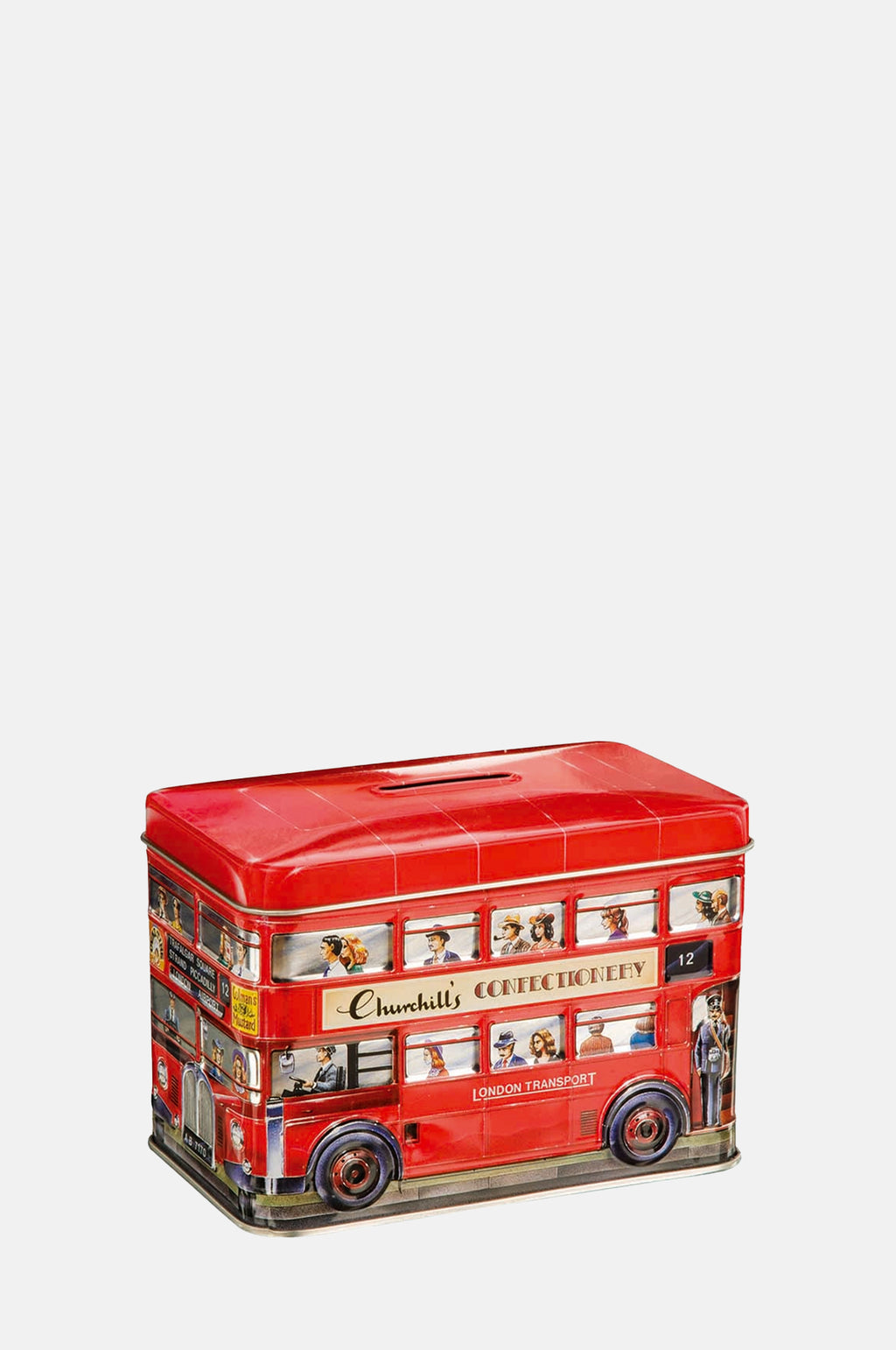 Churchills Confectionery London Bus English Toffee Gift Tin.