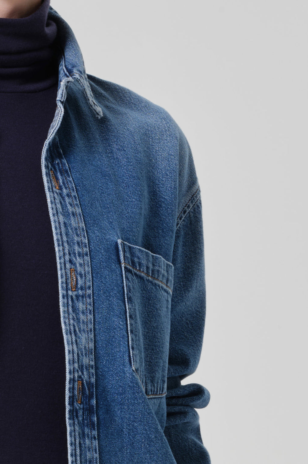 Carter Shirt Chaya Mid/Light Indigo