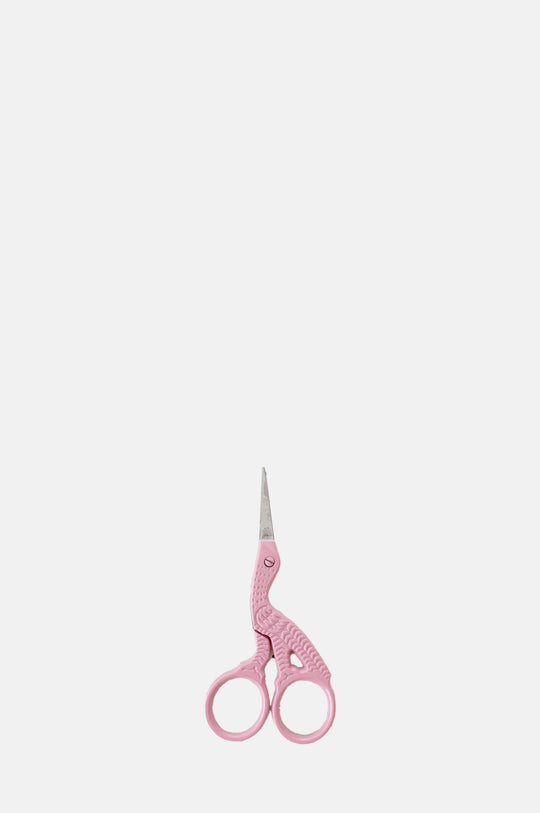 Snipster Stork Embroidery Scissors Powder Pink
