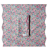 Betsy Blossom Pink & Capel Reversible Wavy Napkin Set