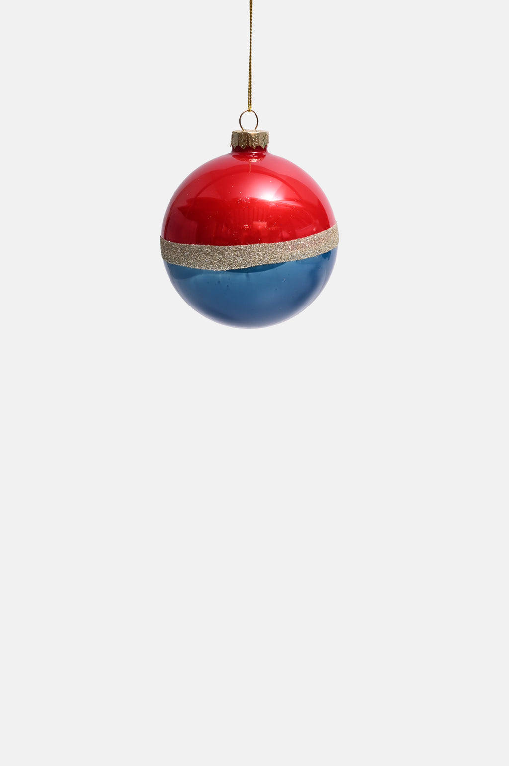 Cody Foster Hue Duo Bauble Large Red and Blue.