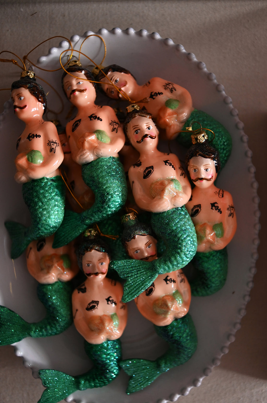 Merman Ornament
