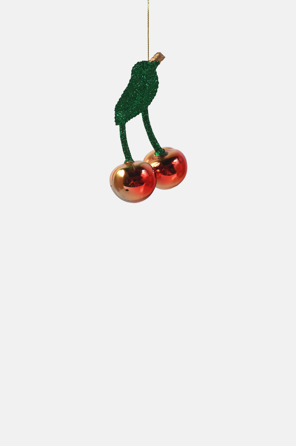 Cody Foster and Co Cherries Ornament Gold.